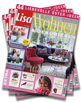 Cover von Lisa - Wohnen und Dekorieren - Ausgabe 04/2016