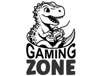 Wandtattoo Dino Gaming Zone Motivansicht