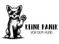 Wandtattoo Keine Panik vor dem Hund Motivansicht