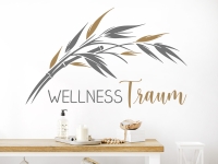 Wandtattoo Wellness Traum