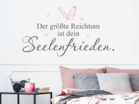 Wandtattoo Seelenfrieden