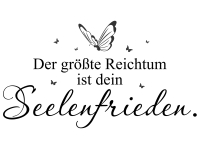 Wandtattoo Seelenfrieden Motivansicht