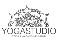 Wandtattoo Yogastudio mit Wunschname Motivansicht